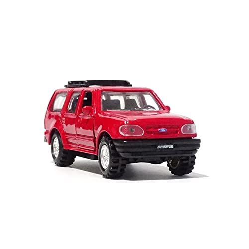 Für Ford Explorer SUV Offroad-Simulationsskala Legierung Automodell Dekoratives Geschenk Spielzeugauto 1/43(B) von XIYUEYING