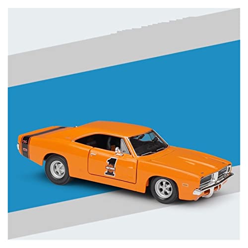 Für Ford Mustang 1967GT Sportwagenmodell Harley Edition Simulationslegierung Automodell 1 24(9) von XIYUEYING