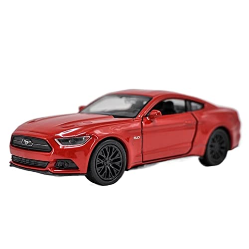 Für Ford Mustang GT Legierung Sportwagen Modellsimulation Druckguss Metall Spielzeugauto Modell 1 36(2) von XIYUEYING