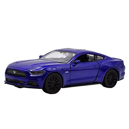 Für Ford Mustang GT Legierung Sportwagen Modellsimulation Druckguss Metall Spielzeugauto Modell 1 36(Taglia unica) von XIYUEYING