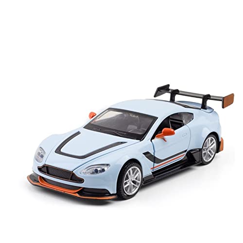 Für GT3 Aston Martin Vantage Rennmodell Alloy Pull Back Sound Und Light Spielzeugauto 1 32(3) von XIYUEYING