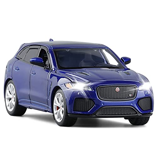 Für Jaguar-F-PACE Sport-Simulation Spielzeugauto-Modelllegierung Zurückziehen Kinderspielzeug 1:32(Taglia unica) von XIYUEYING