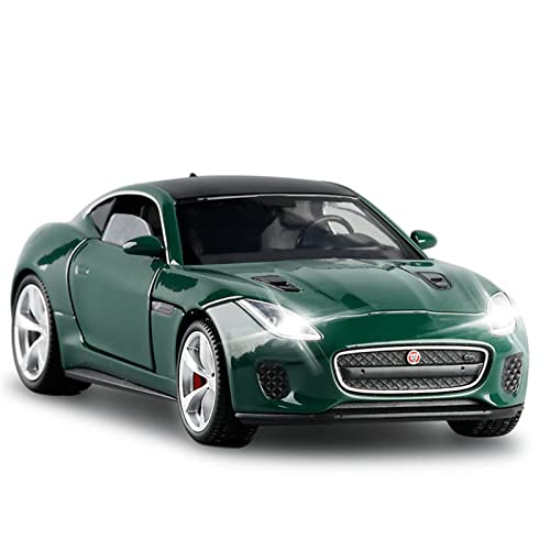Für Jaguar F-Typ Sportwagensimulation Sound Zurückziehen Legierung Druckguss Junge Spielzeugauto 1:32(2) von XIYUEYING