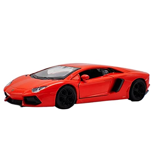 Für Lamborghini Aventador LP700-4 Alu-Automodell Druckguss Metall Spielzeug Sportwagen Modell 1 36(Taglia unica) von XIYUEYING