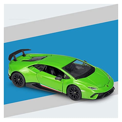 Für Lamborghini Huracan Performante Alloy Metal Toy Simulation Sound and Light Collection Car 1 32(Taglia unica) von XIYUEYING