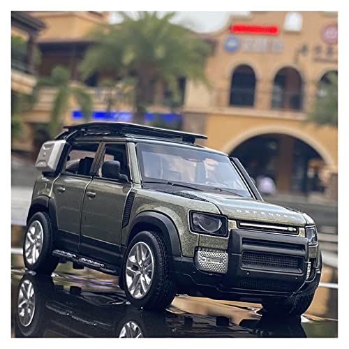 Für Land Rover Defender Tiger Simulation Ton Und Licht Kinderspielzeugauto Geschenk 1 32(2) von XIYUEYING