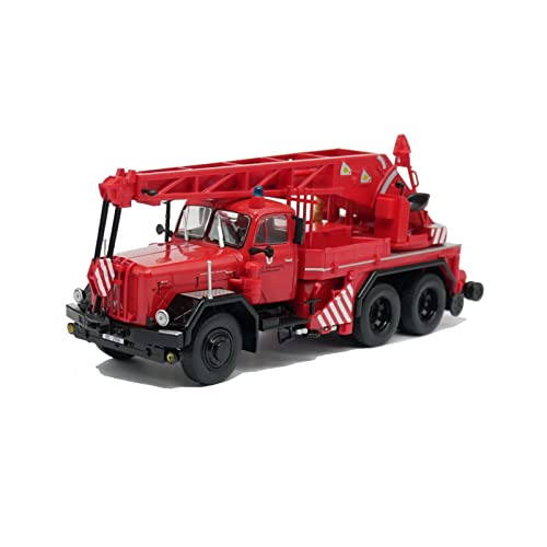 Für Magirus Uranus KW16 Magirus Uranus Feuerwehrauto Schwerlastkran Modellornamente 1 43 von XIYUEYING