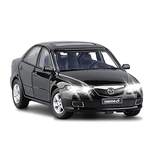 Für Mazda 6 Druckguss-Spielzeugmodell Sound Und Licht Kinderspielzeugauto Geschenk1:32(Taglia unica) von XIYUEYING