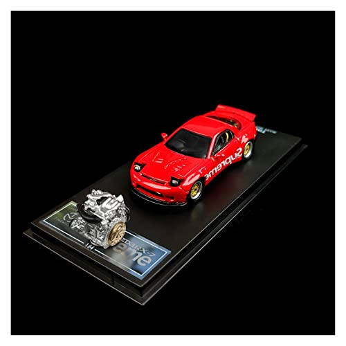 Für Mazda RX-7 Rocket Rabbit Chamäleon Lamborghini Alloy Simulation Car Model 1 64(7) von XIYUEYING