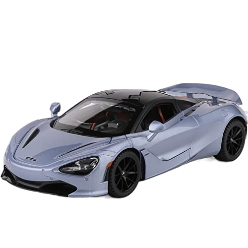 Für McLaren 720S Sportwagen 1:24 Alu-Automodell Sound und Licht ziehen Spielzeugautomodell zurück(3) von XIYUEYING