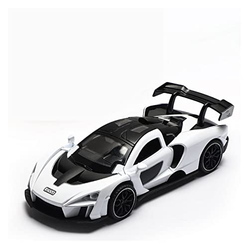 Für McLaren Senna Simulation Modellauto Sound Und Licht Pullback Kinderspielzeugauto 1 32(4) von XIYUEYING