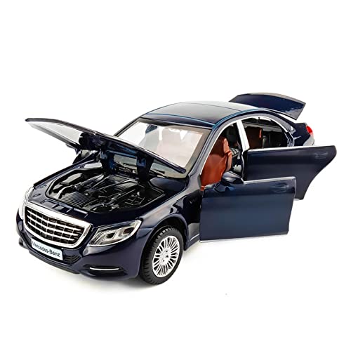 Für Mercedes-Benz Maybach S600 Echtes Auto Spielzeug 6 Tür Offene Kindergeschenk 1 32(3) von XIYUEYING