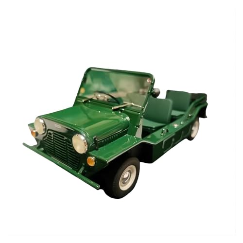 Für Mini Moke 1965 1:18 Simulation Limited Edition Harz Metall Statisches Auto Modell Spielzeug Geschenk(Grün) von XIYUEYING