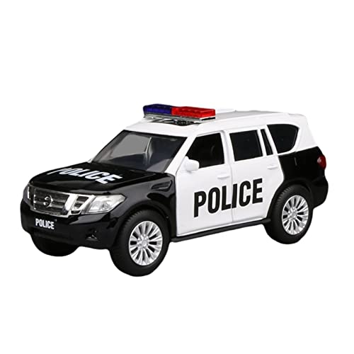 Für Nissan Patrol Druckguss Metall Geländewagen Simulation Auto Modell Spielzeug 1 36(3) von XIYUEYING
