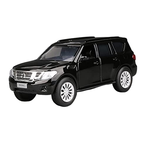 Für Nissan Patrol Druckguss Metall Offroad Simulation Auto Modell Spielzeug 1 36(Taglia unica) von XIYUEYING
