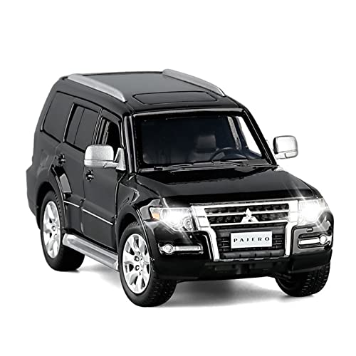 Für Pajero V97 SUV Geländewagen Mit Leichtem Dämpfungsrad Kindermodell 1 32(Taglia unica) von XIYUEYING