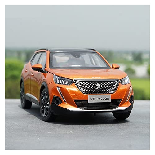 Für Peugeot 2008 SUV Alloy Die Cast Metal Car Model Collection Ornament 1 18 von XIYUEYING