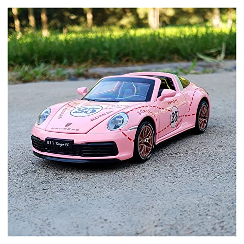 Für Porsche Targa Cabriolet Sportwagen Legierung Automodell Pull Back Sound Und Light Racing 1:32(2) von XIYUEYING