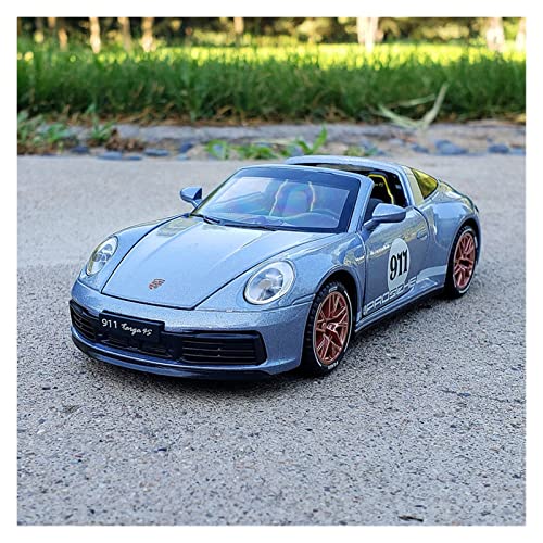 Für Porsche Targa Cabriolet Sportwagen Legierung Automodell Pull Back Sound Und Light Racing 1:32(Taglia unica) von XIYUEYING