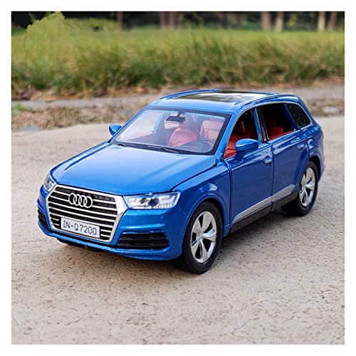 Für Q7 SUV Legierung Auto Metall Modellsimulation akusto-optisches 1 32(Taglia unica) von XIYUEYING