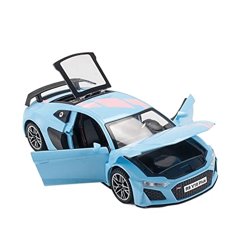 Für R8 Druckguss 1 32 Legierung Miniatur Sportwagen Metall Spielzeugauto Für Kinder Zurückziehen(2) von XIYUEYING