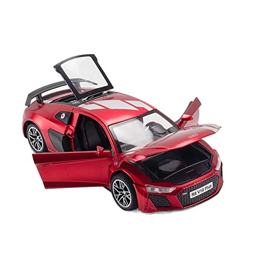 Für R8 Druckguss 1 32 Legierung Miniatur Sportwagen Metall Spielzeugauto Für Kinder Zurückziehen(4) von XIYUEYING
