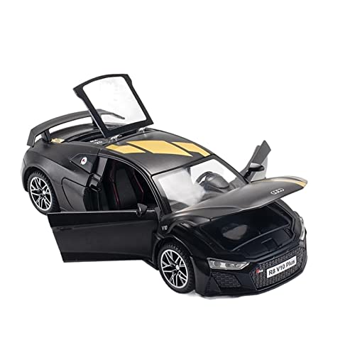 Für R8 Druckguss 1 32 Legierung Miniatur Sportwagen Metall Spielzeugauto Für Kinder Zurückziehen(Taglia unica) von XIYUEYING