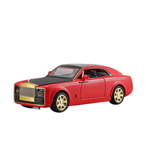 Für Rolls Royce Sweptail Nachahmung Vergriffenes Sammlerstück Sound and Light Kinderspielzeug 1 24(2) von XIYUEYING