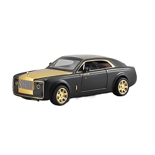 Für Rolls Royce Sweptail Nachahmung Vergriffenes Sammlerstück Sound and Light Kinderspielzeug 1 24(Taglia unica) von XIYUEYING