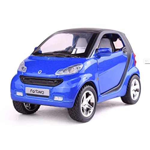 Für Smart Automodell Pull-Back-Legierung Kinderspielzeug Rosa Auto 1:32(3) von XIYUEYING