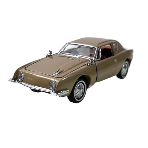 Für Studebaker 1:43 Vintage Car Alloy Diecast Model Collection Souvenir Display Ornamente(Brown) von XIYUEYING