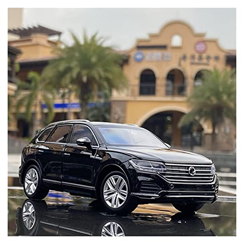 Für Touareg SUV Legierung Automodell Lenkstoßdämpfer Sound Und Licht Spielzeugauto Geschenk 1 32(3) von XIYUEYING