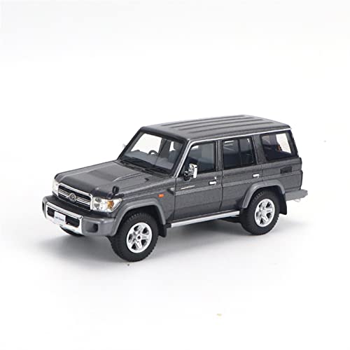 Für Toyota Land Cruiser 76 30th Anniversary Edition Resin Car Model Ornament 1 43(2) von XIYUEYING