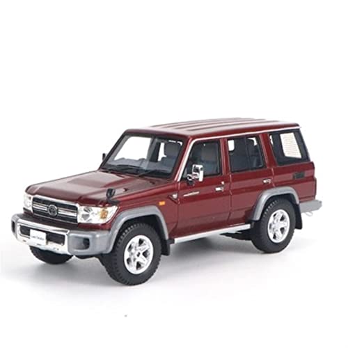 Für Toyota Land Cruiser 76 30th Anniversary Edition Resin Car Model Ornament 1 43(3) von XIYUEYING