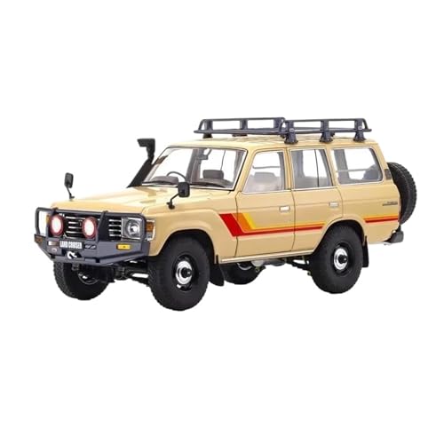 Für Toyota Land Cruiser LC60 1:18 Geländewagen Station Wagon Simulation Legierung Auto Modell Sammeln(Beige) von XIYUEYING