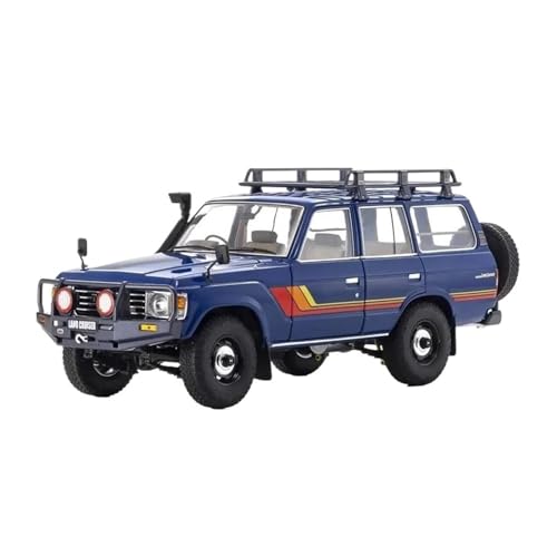 Für Toyota Land Cruiser LC60 1:18 Geländewagen Station Wagon Simulation Legierung Auto Modell Sammeln(Blau) von XIYUEYING