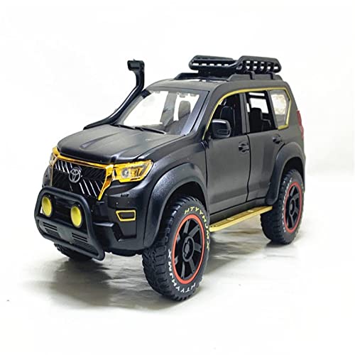 Für Toyota Prado Überheblich Modifizierte Version Mit Metallautomodell Spielzeug 1:24(Taglia unica) von XIYUEYING