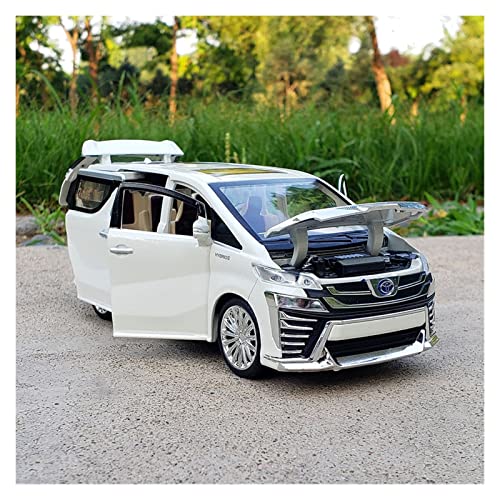 Für Toyota Wilfa MPV Nutzfahrzeug Legierung Automodell Simulation Metall Autotür Spielzeugauto 1/24(2) von XIYUEYING