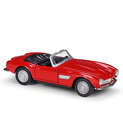 Für Vintage 1956 507 Roadster Toy Alloy Die Cast Pull Back Classic Collectible Car 1 36 von XIYUEYING