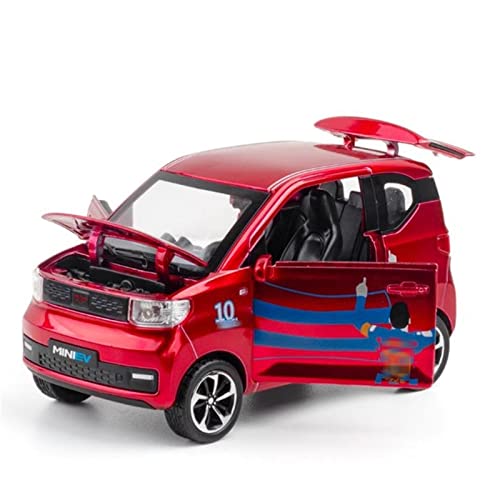 Für W U-Kragen Hongguang Mini EV Legierung Spielzeugauto Karte IE-Casting Spielzeugauto Modellauto 1:24(Taglia unica) von XIYUEYING