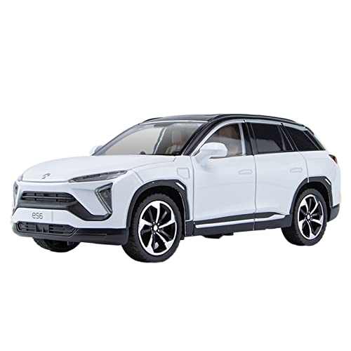 Für Weilai Es6 Legierung SUV New Energy Fahrzeugmodell Simulation Metall Spielzeugauto 1:24(Taglia unica) von XIYUEYING