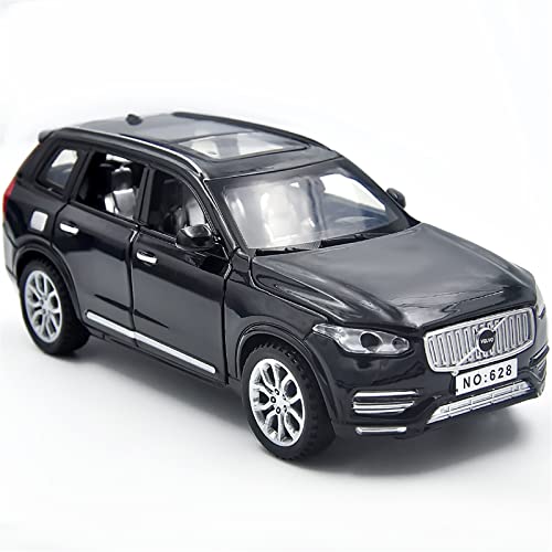 Tür des Modells Volvo XC90 Kann Geöffnet Und Gezogen Werden. Musiklicht-Spielzeugauto Im Maßstab 1 32 Für Kinder von XIYUEYING