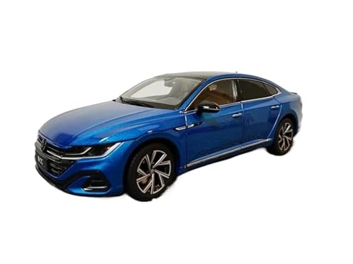 XIYUEYING 1 18 for FAW-Volkswagen Original Neue Cc Modell 2021 Cc Modell Legierung Simulation Auto Modell Kits(Blau) von XIYUEYING