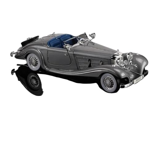 XIYUEYING 1 18 for Mercedes 500K 1936 Oldtimer-Modellbausätze Hochsimulationsfahrzeug for Jungen Spielzeug(Chrom) von XIYUEYING