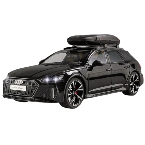 XIYUEYING 1 18 for RS6 Avant Hohe Simulation Legierung Auto Modell Spielzeug Diecast Spielzeug for Kinder(Schwarz) von XIYUEYING