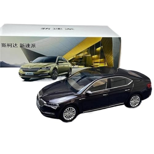 XIYUEYING 1 18 for Skoda SUPERB Simulation Legierung Druckguss Prozess Auto Modell Erwachsene Spielzeug Sammlung Replik(Blau) von XIYUEYING