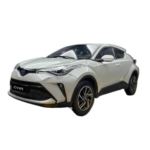 XIYUEYING 1 18 for Toyota CHR C-HR SUV Legierung Hohe Simulation Auto Modell Kits Auto Spielzeug for Kinder Sammlung Replik(White) von XIYUEYING