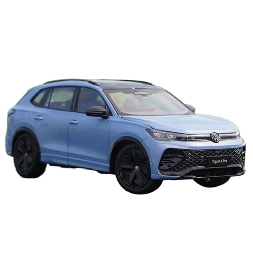 XIYUEYING 1 18 for Volkswagen Tiguan L PRO SUV SUV Legierung Auto Modellbausätze Auto Spielzeug for Kinder Sammlung Replik(Blau) von XIYUEYING
