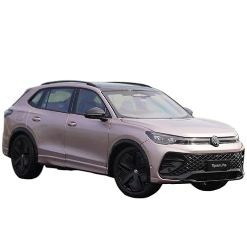 XIYUEYING 1 18 for Volkswagen Tiguan L PRO SUV SUV Legierung Auto Modellbausätze Auto Spielzeug for Kinder Sammlung Replik(Chrom) von XIYUEYING