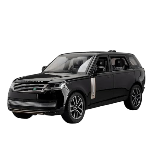 XIYUEYING 1 24 for ‌Land Rover Range Rover SV 2022 Automodellbausätze Hochsimulationsfahrzeug Geschenke Spielzeug(Schwarz) von XIYUEYING